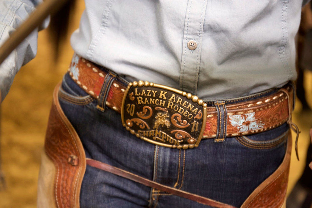 Wild Western Cowboy Buckle and Belt