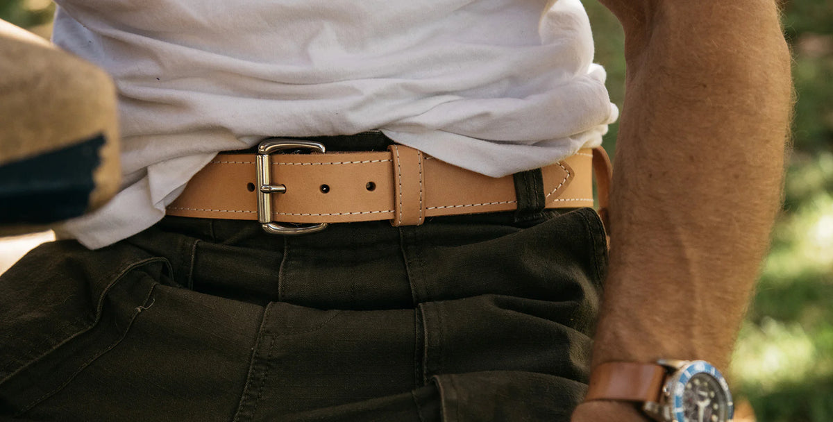 The Right Leather Belt for Jeans