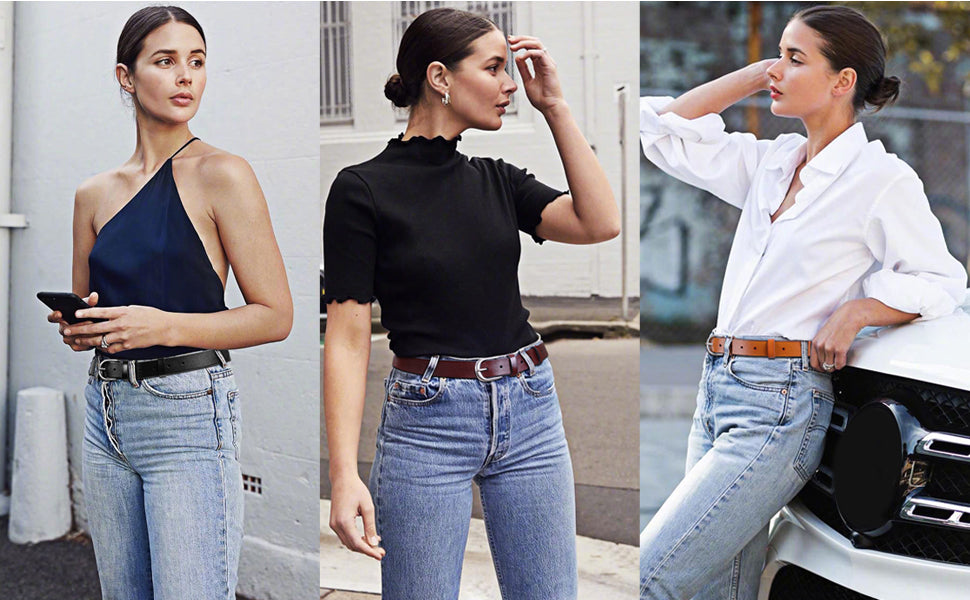 The Ultimate Denim Experience: Jeans and Leather Belts for the Discerning Fashion Enthusiast
