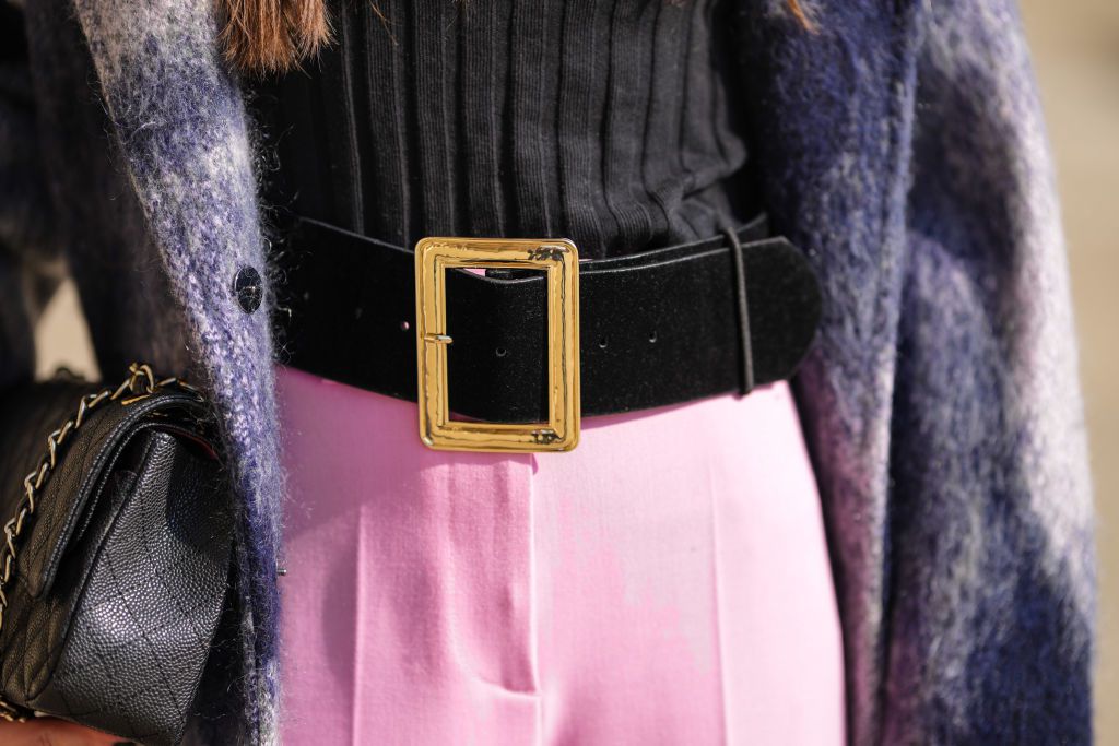 Wide Belt - Fashionable Punk Style Decoration For Dress / Shirt / Coat /  With Buckle - Stylish Women's Waist Belt