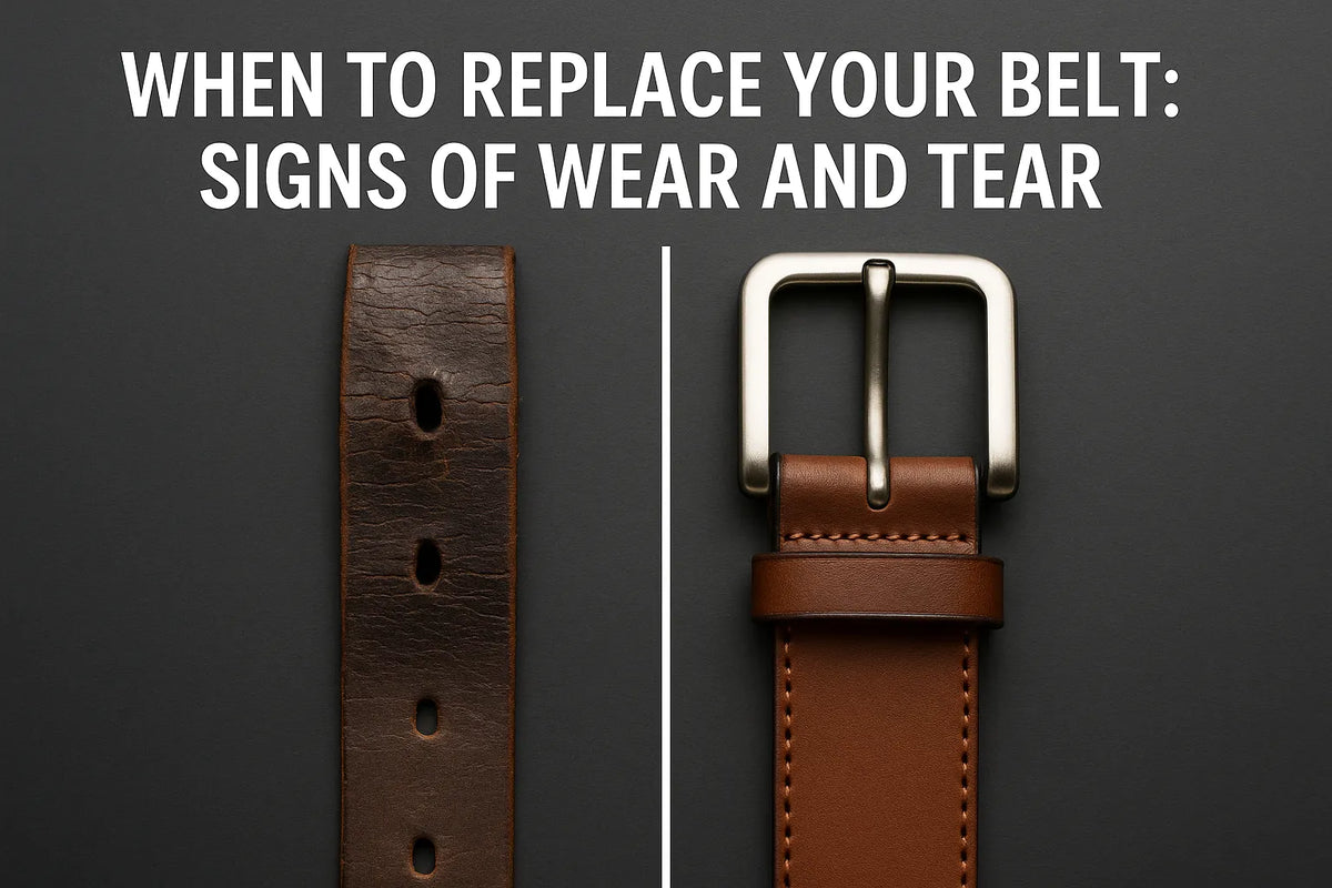 When to Replace Your Belt: Signs of Wear and Tear