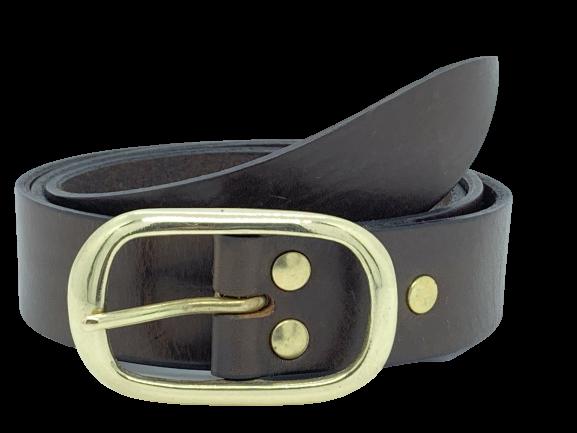 1.25 Inch Leather Belt