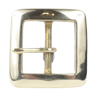1.5 Inch 38mm Brass Square Belt Buckle