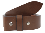 1 Inch Wide Brown Leather Belt Strap Chicago Screws