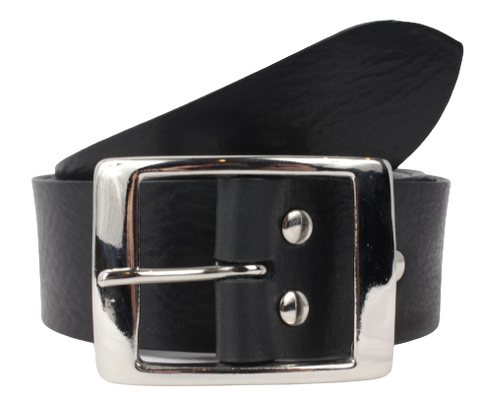 1 3/4" Inch Silver Rectangle Buckle