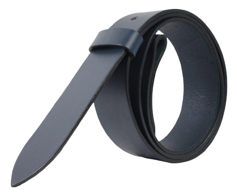 45mm Wide Blue Belt Strap with Snaps
