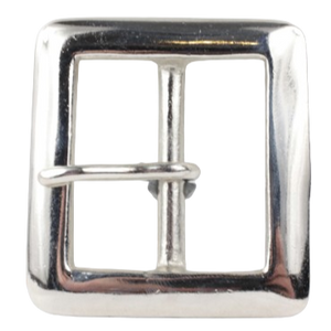 2 Inch 50mm Silver Square Belt Buckle