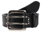 2 Prong Buckle Leather Belt
