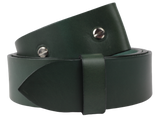 Replacement 1.25 Inch Green Leather Belt Strap Chicago Screws