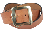 45mm Brown Leather Belt