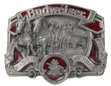 Budweiser King of Beers Belt Buckle