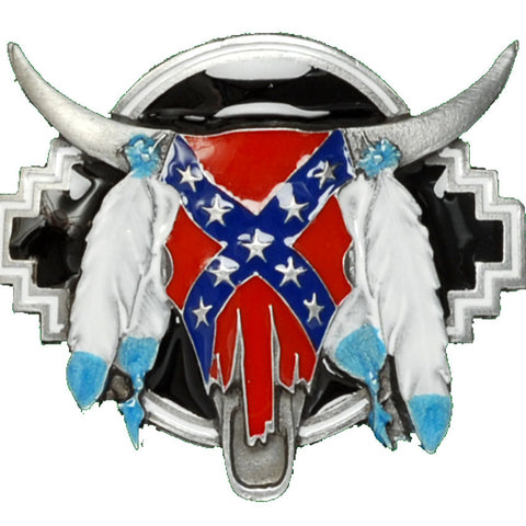 Buffalo Skull Bolo Tie