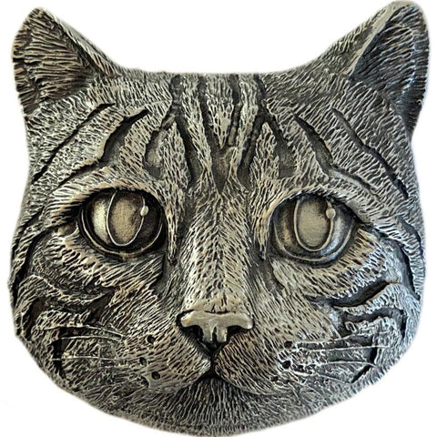 Cat Head Belt Buckle