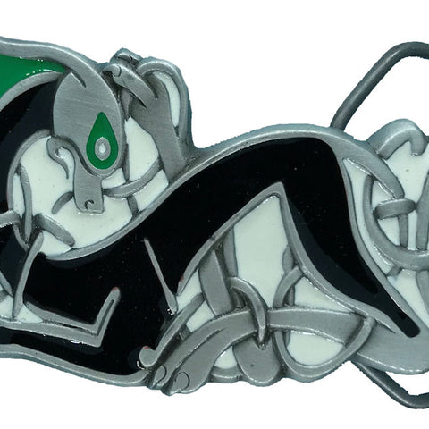 Celtic Dog Belt Buckle