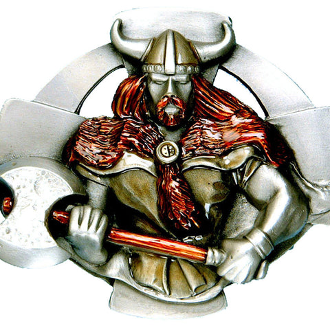 Celtic Viking Warrior Belt Buckle