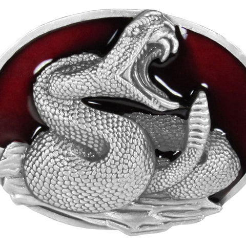 Coiled Snake Belt Buckle