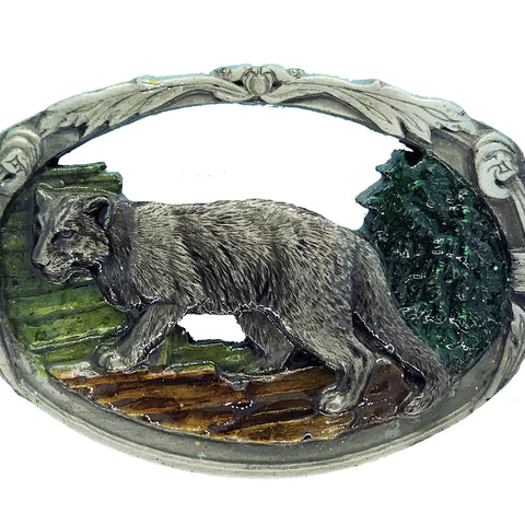 Cougar Belt Buckle