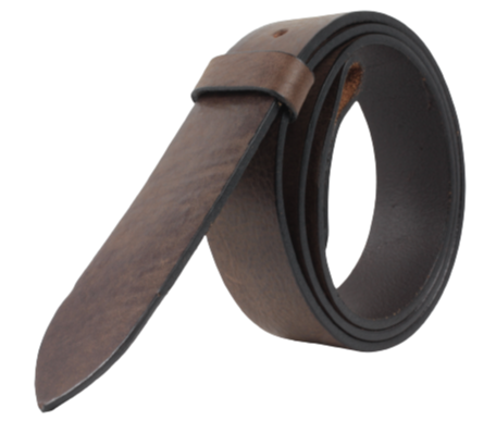 45mm Dark Brown Belt Strap with Chicago Screws