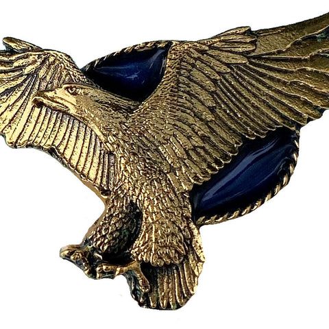 Eagle Gold Plated Bolo Tie