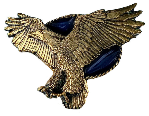 Eagle Gold Plated Bolo Tie