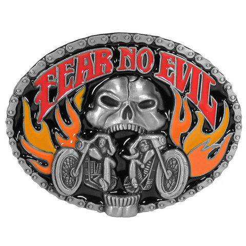 Fear No Evil Belt Buckle