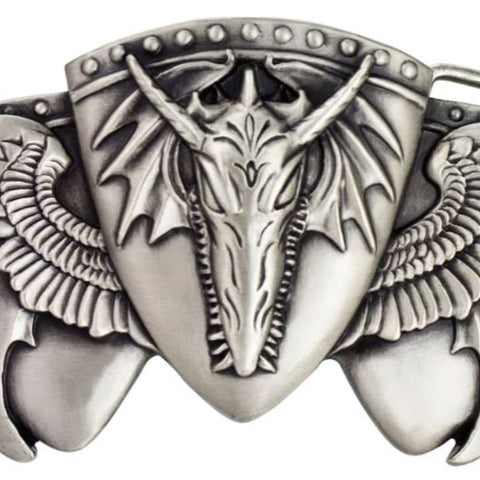 Flying Dragon Trophy Belt Buckle