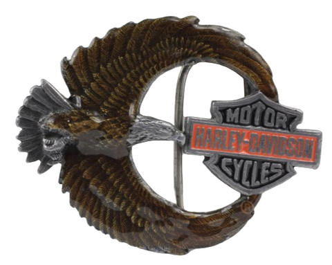 Flying Eagle Harley Davidson Belt Buckle