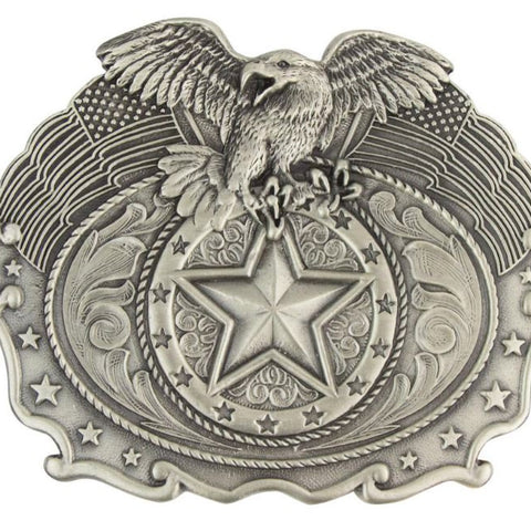 Flying Eagle Trophy Belt Buckle
