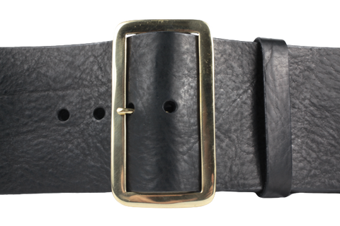 Santa Belt 4 Inch Wide (100mm) Luxury Deluxe Full Grain Leather Belts