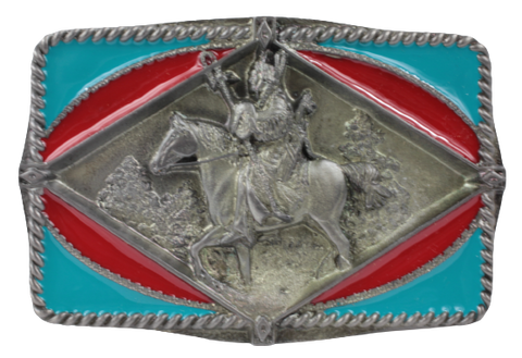 Indian Horse Belt Buckle