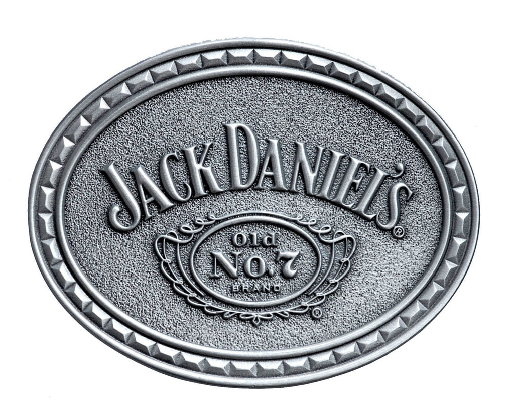 Fibbia Cintura Intercambiabile Jack Daniels – Argento, 45mm – Nuova Con Etichette - Foto 1