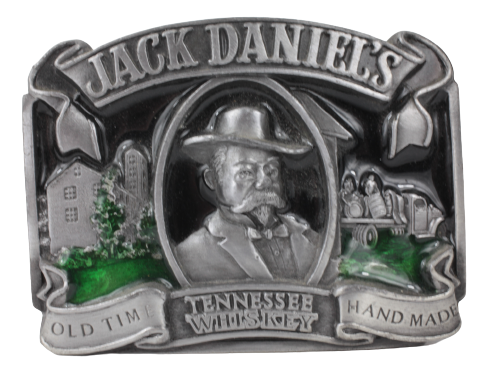 Jack Daniels Old Time Handmade Tennessee Whiskey Belt Buckle