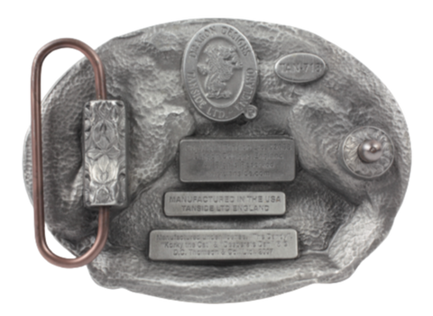 Korky the Cat Belt Buckle