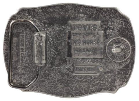 Levi Strauss & Co Since 1850 Quality Clothing Belt Buckle Back