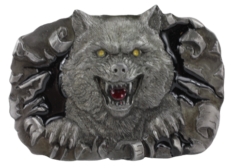 Mad Wolf Belt Buckle