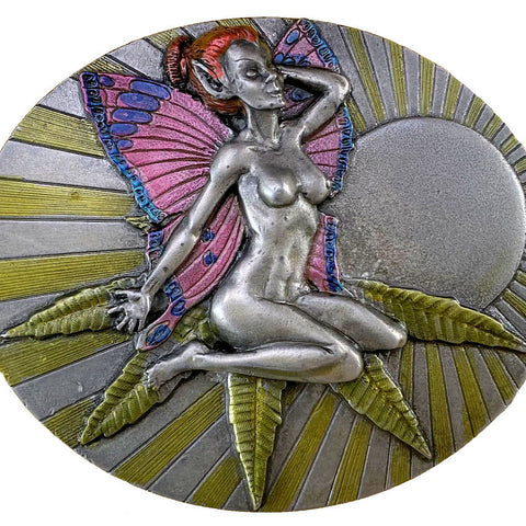 Madam Butterfly Belt Buckle