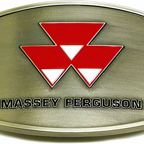 Massey Ferguson Polished Belt Buckle