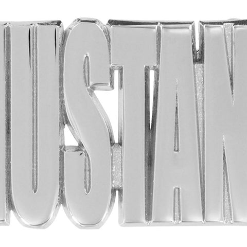 Mustang Block Outline Belt Buckle
