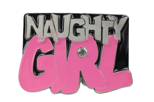 Naughty Girl Belt Buckle