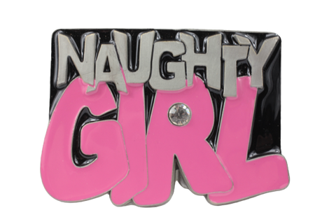 Naughty Girl Belt Buckle