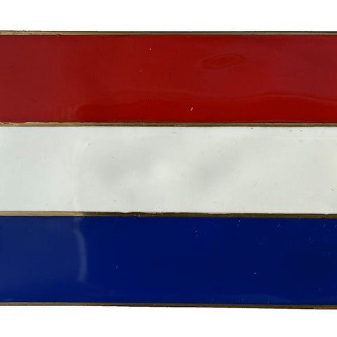 Netherlands Flag Belt Buckle