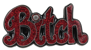 Red Bitch Belt Buckle