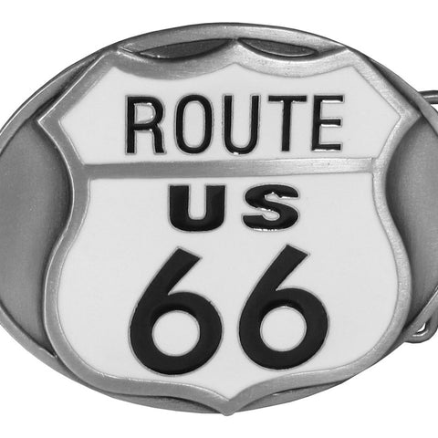 Route 66 Belt Buckle