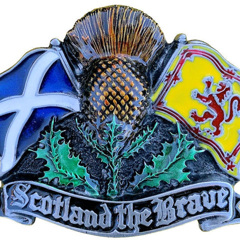 Scotland the Brave Belt Buckle
