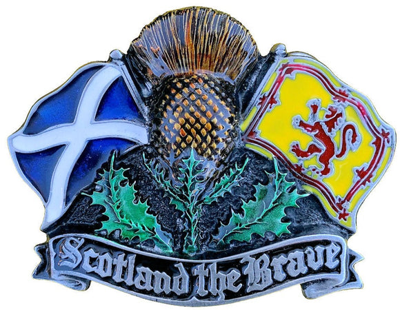 Scotland the Brave Belt Buckle