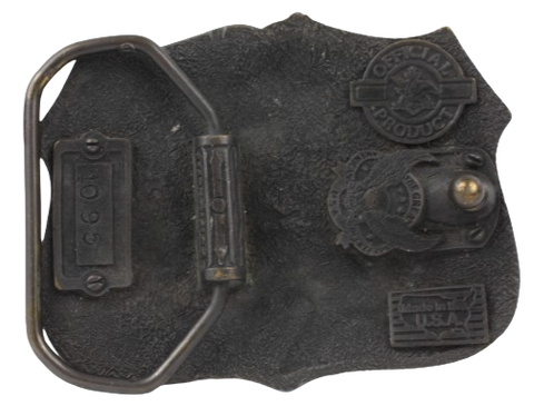 Shire Horse Budweiser King of Beers Belt Buckle Back