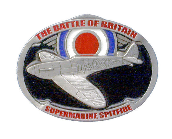 Spitfire Aeroplane Belt Buckle