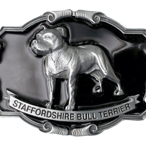 Staffordshire Bull Terrier Belt Buckle