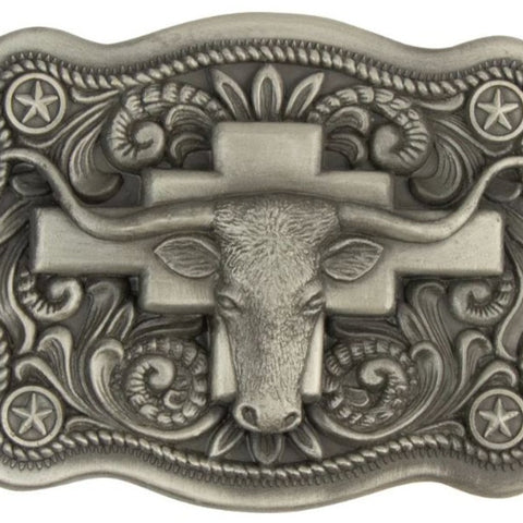 Steer Head Trophy Belt Buckle