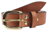 Tan Leather Trouser Belt